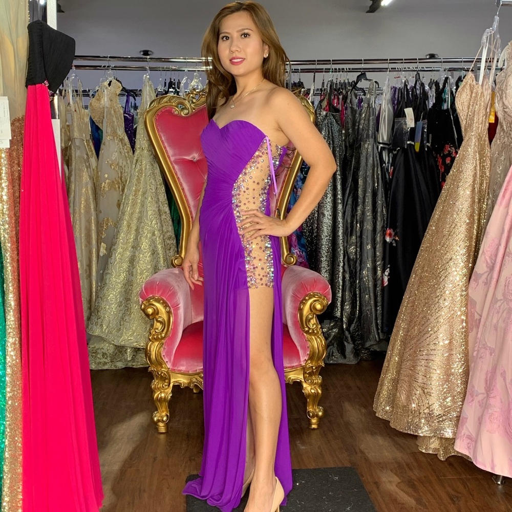 Lafemme Purple Dress